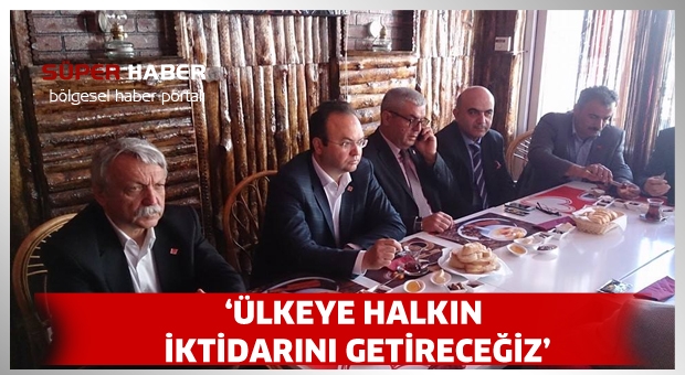 CHP ISPARTA ''iktidara hazırız''