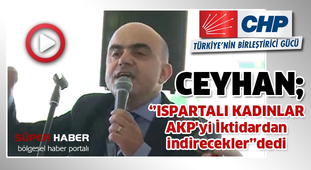 Ceyhan  çok sert eleştirdi !