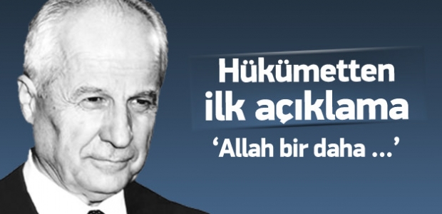 Kenan Evren'in ölümüne hükümetten ilk yorum