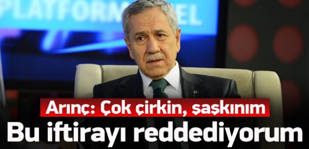 Arınç: Böyle bir şey ülkenin sonu olur