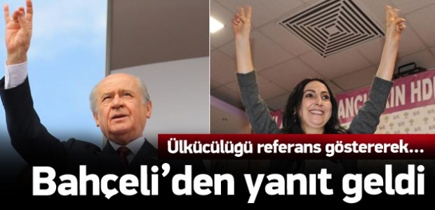 Bahçeli'den Figen Yüksekdağ mesajı