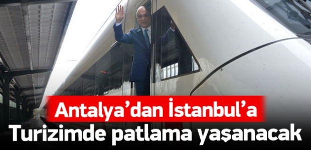 Antalya hızlı demiryoluna kavuşuyor