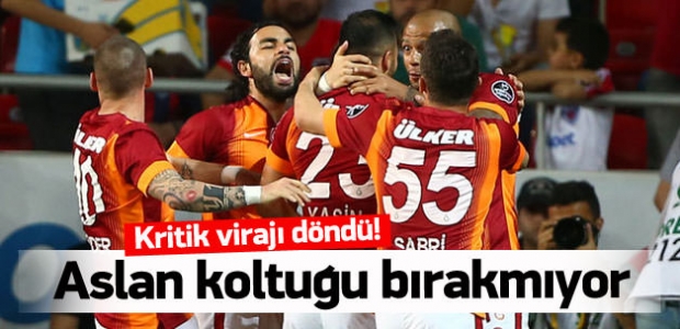 Galatasaray bir engeli daha aştı!