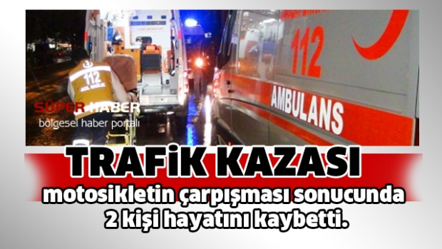 ISPARTA'DA KORKUNÇ KAZA : 2 ÖLÜ