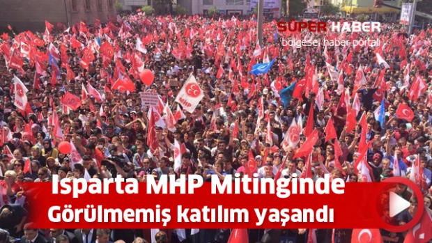 Dr. Devlet bahçeli mitinginde görülmemiş kalabalık yaşandı