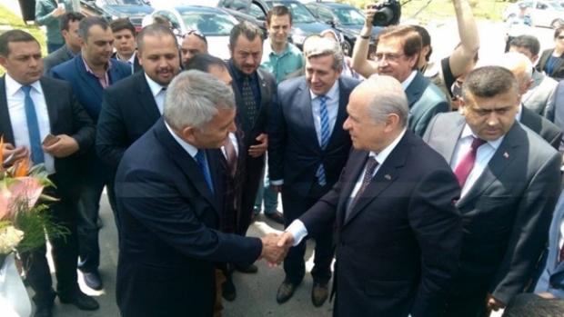 MHP Genel Başkanı Dr. Devlet Bahçeli Isparta'ya geldi.