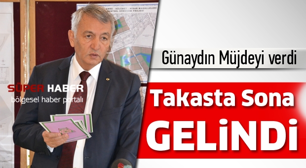 Takasta sona gelindi