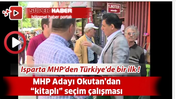 Isparta MHP'den Türkiye'de bir ilk !