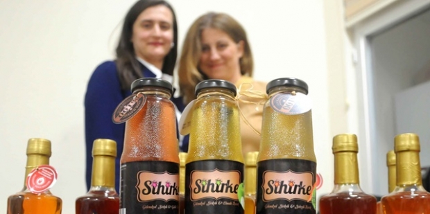 SDÜ’de elmalı, güllü ve sebzeli sirke üretildi 
