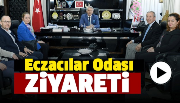 15. Bölge Isparta Eczacılar Odası Belediyeyi Ziyaret Etti