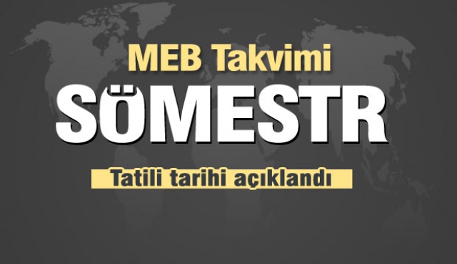 15 tatil ne zaman? 2020 Yarıyıl (sömestr) tatili tarihi belli oldu