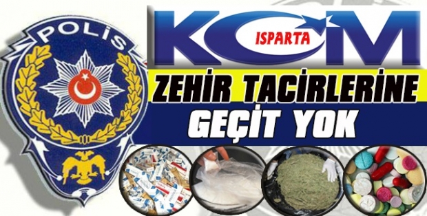 ZEHİR TACİRLERİNE GEÇİT YOK
