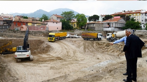 Çalışmaları yerinde inceledi