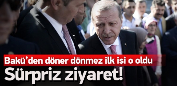 Erdoğan'dan hastane ziyareti!