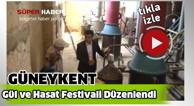 Isparta'da 1. Güneykent Gül ve Hasat Festivali Düzenlendi