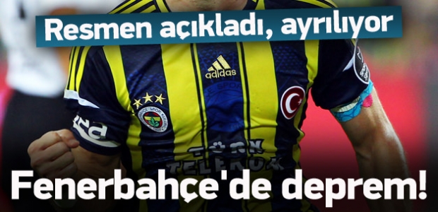 Büyük deprem! Resmen açıklandı, ayrılıyor