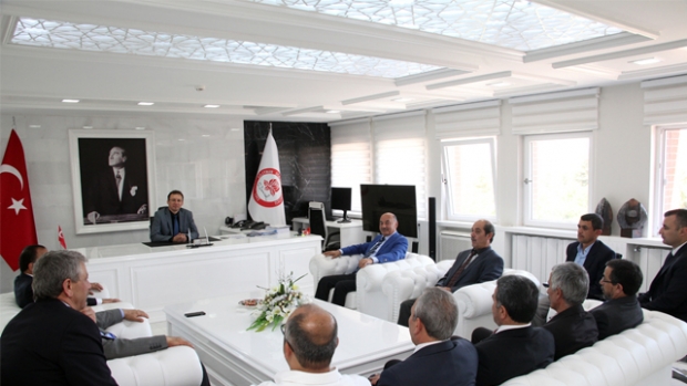 Rektör Çarıkçı’ya Hayırlı Olsun Ziyareti