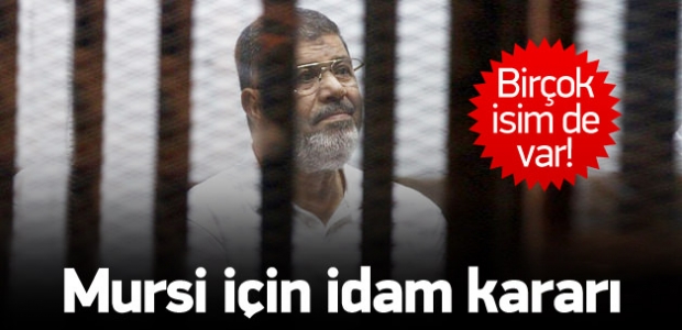 Mursi'ye idam cezasına onay