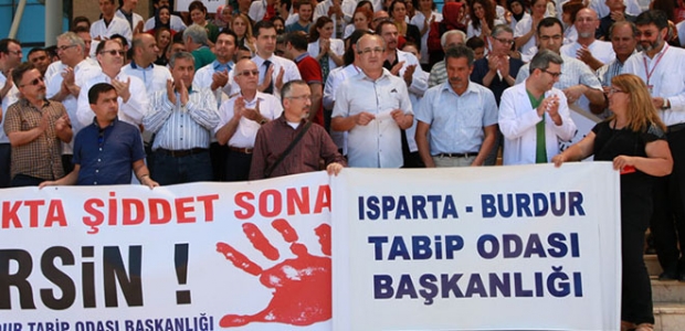 SAĞLIKTA ŞİDDETE HAYIR