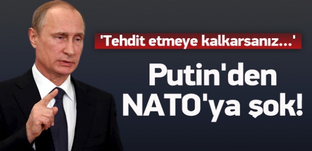 NATO'ya kafa tuttu! 'Tehdit ederseniz...'