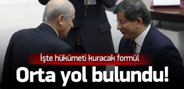 Koalisyon düğümü bu formülle çözülecek