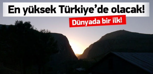 Karanlık Kanyon'a asma köprü yapılacak