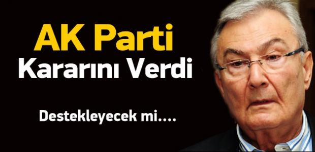 AK Parti, Deniz Baykal'ı destekleyecek mi?