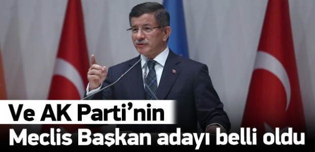 AK Parti Meclis Başkan adayı açıklandı