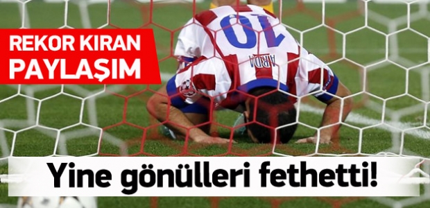 Arda Turan yine gönülleri fethetti
