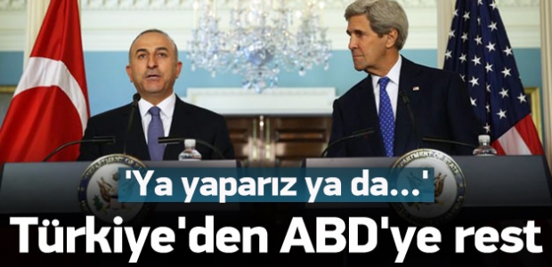 Türkiye sonunda ABD'ye resti çekti
