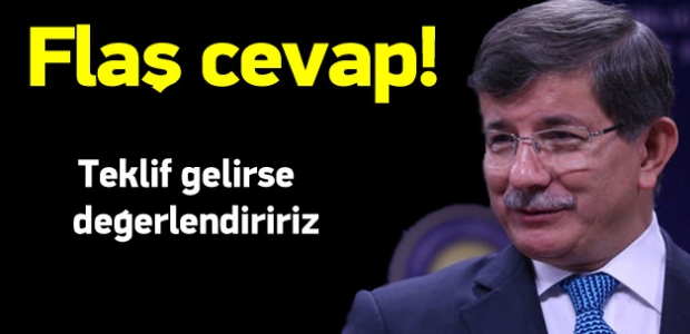 ''Yunanistan'dan teklif gelirse değerlendiririz''