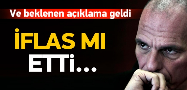 Yunanistan: IMF'ye bugün ödeme yapmayacağız