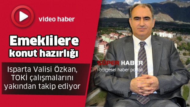 Emeklilere konut hazırlığı