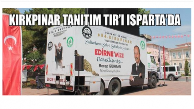 KIRKPINAR TANITIM TIR’I ISPARTA’DA