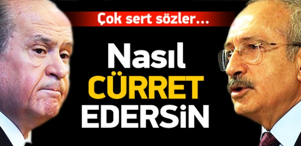 Bahçeli'den Kılıçdaroğlu'na çok sert sözler
