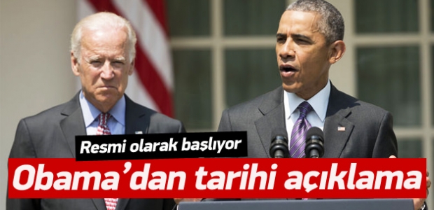 Obama'dan flaş Küba açıklaması!