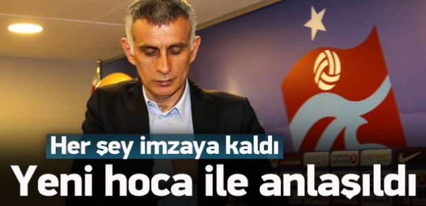 Trabzonspor yeni hocası ile anlaştı
