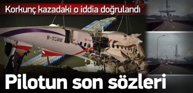 Pilotun yanlış motoru kapattığı doğrulandı!