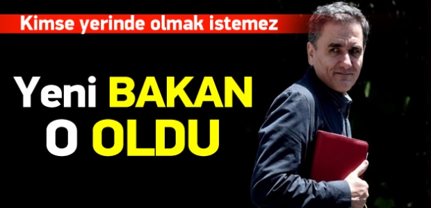 Resmen maliye bakanı oldu