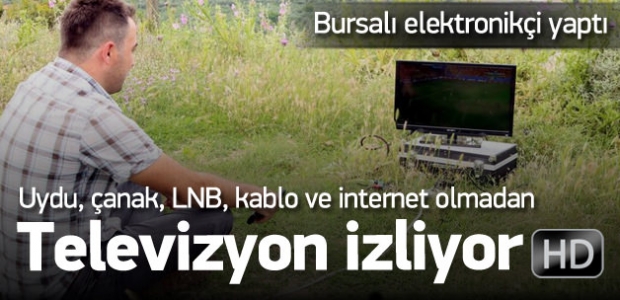 'Çanak antensiz ve internetsiz' uydu cihazı üretti