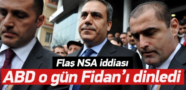 ''Hakan Fidan'ın toplantısı dinlendi''