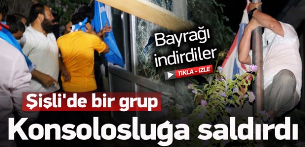 Şişli'deki Başkonsolosluğa saldırı
