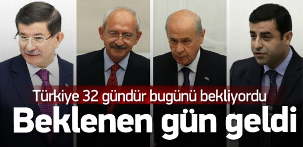 Erdoğan'ın görevi bugün vermesi bekleniyor