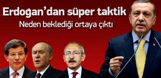 Erdoğan'dan seçim sonrası süper taktik