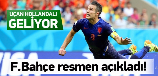 Fenerbahçe Van Persie'yi borsaya bildirdi
