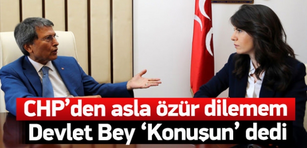 Halaçoğlu: CHP'den özür dilemem