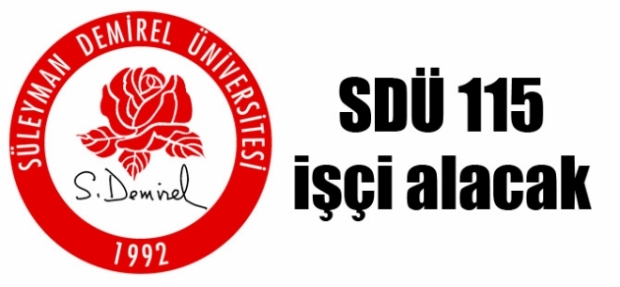 SDÜ 115 Kişi Alacak