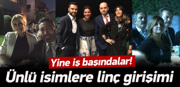 Erdoğan iftarına katılan sanatçılarla linç