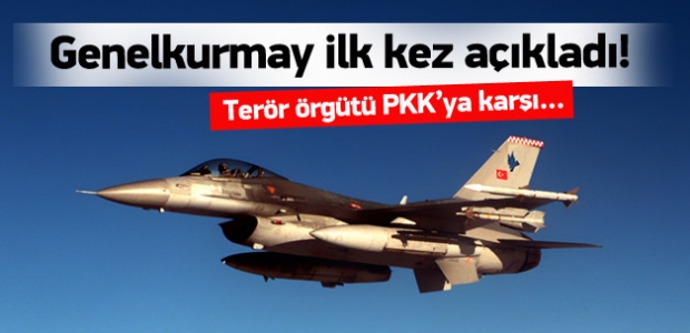 Genelkurmay ilk kez açıkladı!