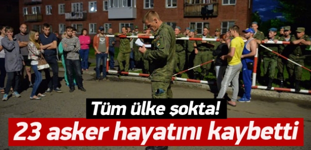 Rusya'da askeri bina çöktü: 23 ölü